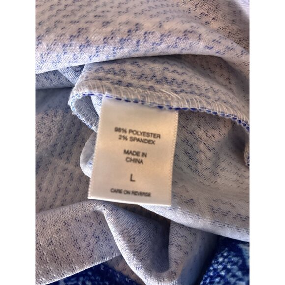 New York and Company Womens Size L Blue Snake Print Stretch Pencil Skirt - Picture 6 of 7